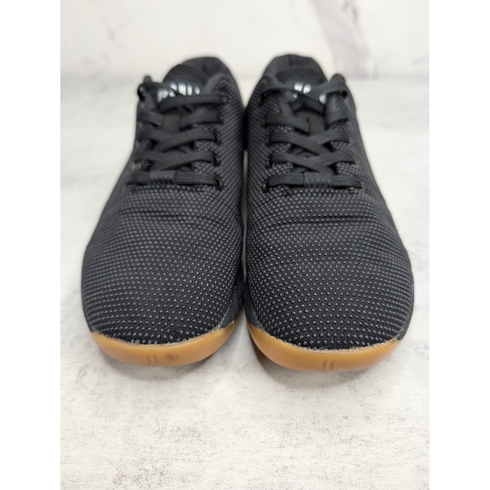 NOBULL Black Gum Trainer Womens 8.5 SuperFabric CrossFit Training Shoes - Picture 2 of 8